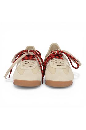 Sneaker donna Back 70 in nylon colore beige. BACK70- | ROCKET A26-116-COTTON SAND